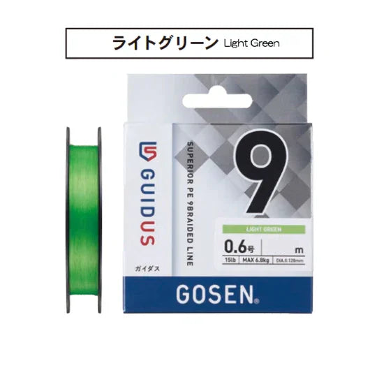 GOSEN Guidus PE x9 Braided Line – tackleaddiction.com.au