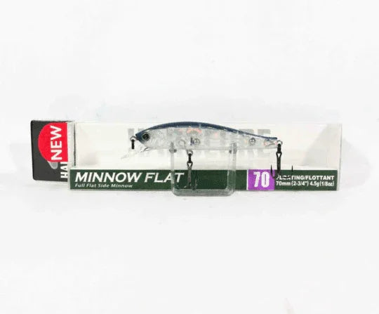 Yo Zuri Duel Hardcore Flat Minnow 70F 2-3/4 Jerkbait – Violet Ghost F1125-SWS
