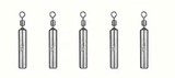 Drop Shot / Free Rig Sinker Weights & Rubber stopper - tackleaddiction.com.au