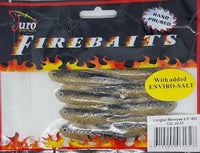 Juro Firebaits Long Tail Minnow 3.5" Soft Bait - tackleaddiction.com.au