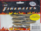 Juro Firebaits Long Tail Minnow 3.5" Soft Bait - tackleaddiction.com.au