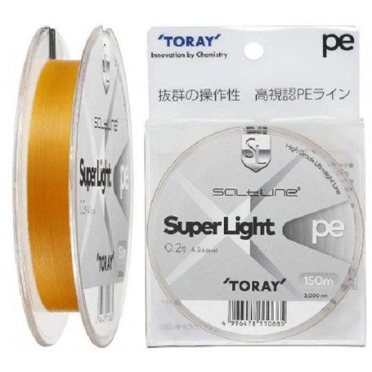 Toray Saltline Super Light PE Braided Line 150m - tackleaddiction.com.au