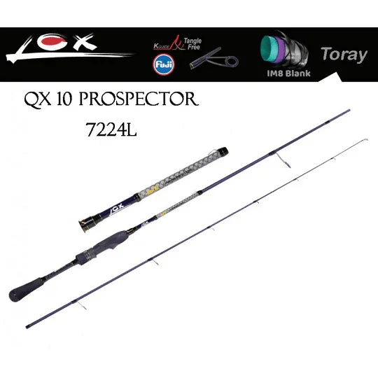 Lox Rods LOX QX10 Series Spin Rods – tackleaddiction.com.au