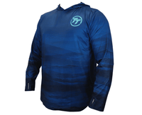 TT Hooded tournament Shirt Blue
