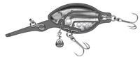 Barambah Lures Deton8tor 38 Deep Fatty Crank Bait