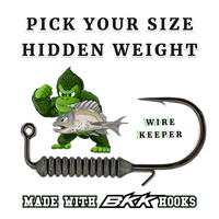 Hurricane Lures HWS Hidden Weight Jigheads