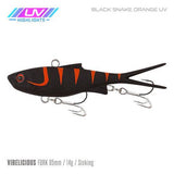Samaki Vibelicious 85mm Lipless Vibration Soft Bait - tackleaddiction.com.au