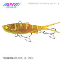 Samaki Vibelicious 85mm Lipless Vibration Soft Bait - tackleaddiction.com.au