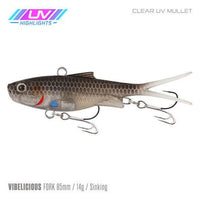 Samaki Vibelicious 85mm Lipless Vibration Soft Bait - tackleaddiction.com.au