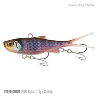 Samaki Vibelicious 85mm Lipless Vibration Soft Bait - tackleaddiction.com.au