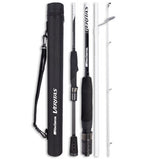 Abu Garcia Veritas V5 Travel Spin Rods - 4pc with travel tube