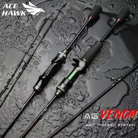ACE Hawk AG Venom 7ft - 3pc Baitcaster BFS Rod - tackleaddiction.com.au