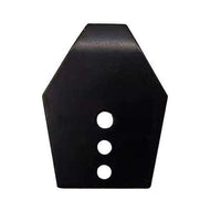 Replaceable Chatter Bait Blades Polished S/M/L - tackleaddiction.com.au