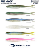 Pro Lure Prey Minnow X-TOUGH 80mm Soft Bait - tackleaddiction.com.au