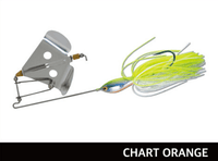 Damiki Silver Bell 1/2oz Clacker Buzzbait Surface Lure