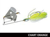 Damiki Silver Bell 1/2oz Clacker Buzzbait Surface Lure