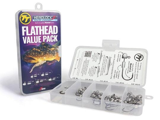 TT HeadlockZ Flathead jighead Value Pack - tackleaddiction.com.au