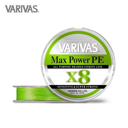 Varivas Max Power 8X PE 150m Braid - tackleaddiction.com.au