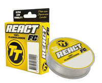 TT React FC 100% Fluorocarbon Leader 100M - tackleaddiction.com.au
