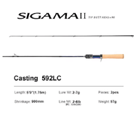 Lurestar SIGAMA II C592 BFS 2 pc