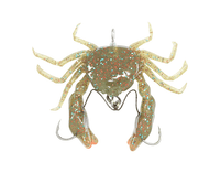 HURRICANE Lures Spider FINESSE Crab 1.3 Grams 4 Pack soft bait - tackleaddiction.com.au