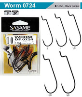 Sasame F-950 Offset Worm Hooks - tackleaddiction.com.au