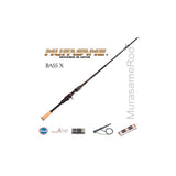 Murasame Bass-X 722M 8-14lb 2 Piece Rod BASSX - tackleaddiction.com.au