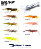 Pro Lure Clone Prawn 62mm Soft Bait - tackleaddiction.com.au