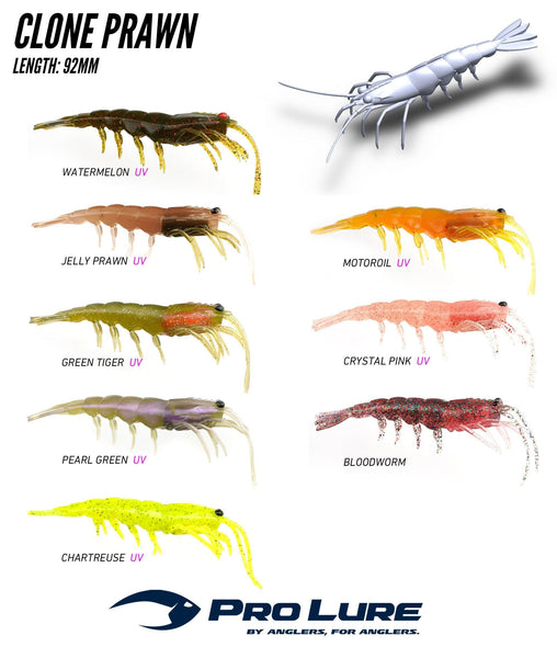 Pro Lure Clone Prawn 62mm Soft Bait –