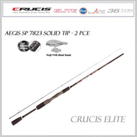 Crucis Elite Aegis SP 7823UL - 2PC Spin Rod - tackleaddiction.com.au