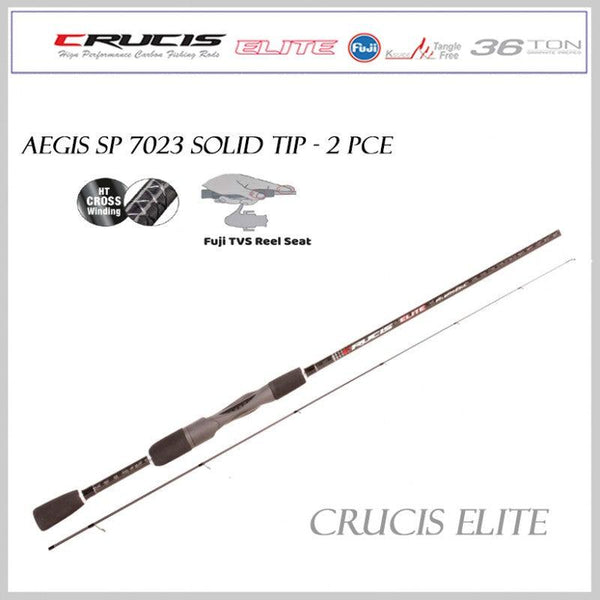 Crucis Elite Aegis SP7023UL - 2PC Spin Rod - tackleaddiction.com.au