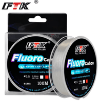 FTK Fluorocarbon 4LB 100m - tackleaddiction.com.au