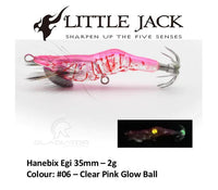 Little Jack Hanebix 35mm EGI Squid Jig - tackleaddiction.com.au