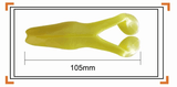 Warcraft LS04B-02 105mm Jungle Frog Soft Bait - tackleaddiction.com.au