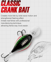 NOEBY NBL9190 Classic Crank Bait 45mm Deep - tackleaddiction.com.au