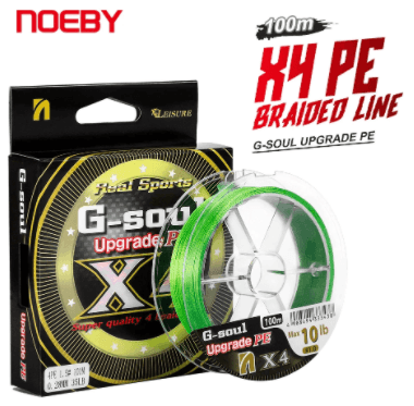 NOEBY Leisure G-Soul X4 7LB Braid 100m - tackleaddiction.com.au