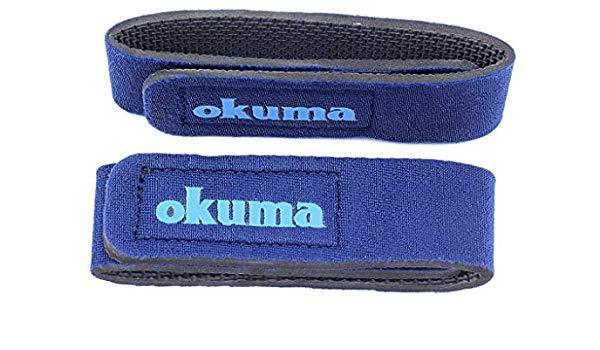 Okuma Rod Straps Neoprene 2 Pack - tackleaddiction.com.au