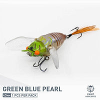 Chasebaits Ripple Cicada 43mm Hollow body Surface Lure - tackleaddiction.com.au
