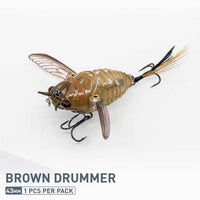 Chasebaits Ripple Cicada 43mm Hollow body Surface Lure - tackleaddiction.com.au