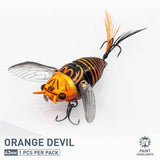 Chasebaits Ripple Cicada 43mm Hollow body Surface Lure - tackleaddiction.com.au