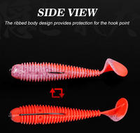 NOEBY 70mm S3102 Paddletail Soft bait - tackleaddiction.com.au