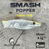 Gladiator Smash Popper surface lure - tackleaddiction.com.au