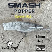 Gladiator Smash Popper surface lure - tackleaddiction.com.au
