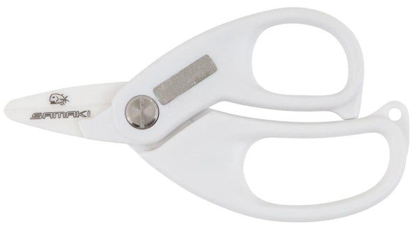 Samaki Ceramic Braid Scissors - Rust Free - tackleaddiction.com.au