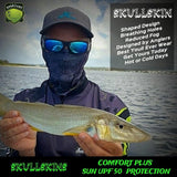 Hurricane Lures Skullskin headskin Buff - tackleaddiction.com.au