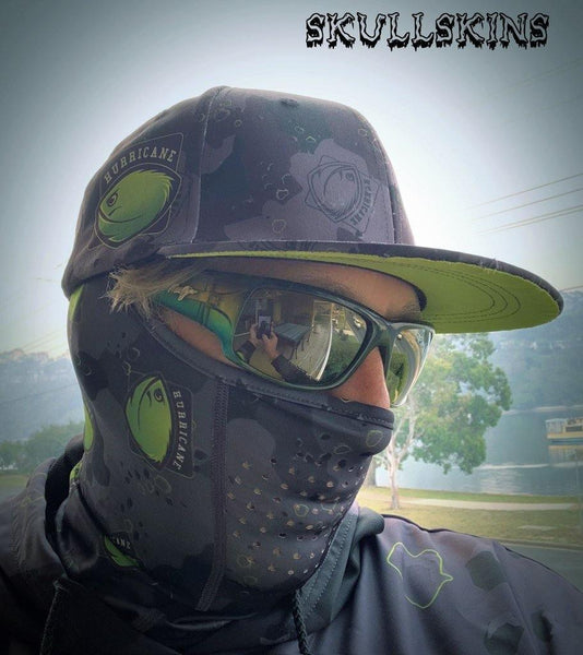 Hurricane Lures Skullskin headskin Buff - tackleaddiction.com.au