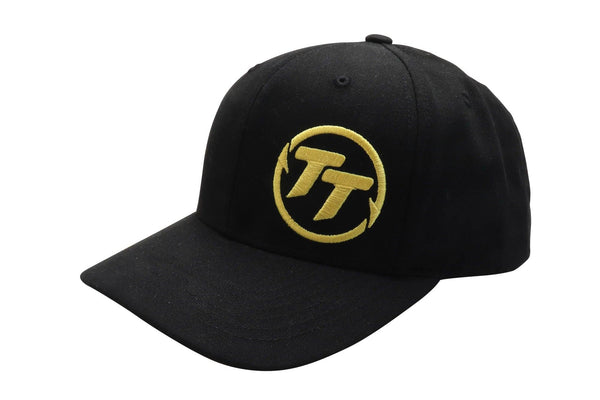 TT Fishing Premium Black Cap - tackleaddiction.com.au