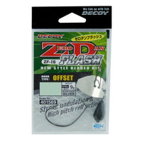 Decoy Zero Dan ZF-1S Bladed Jig Head Offset - tackleaddiction.com.au