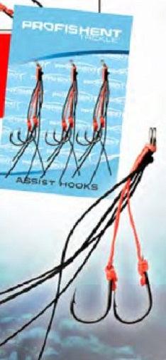 Profishent Assist Stinger Hooks 3pack - tackleaddiction.com.au