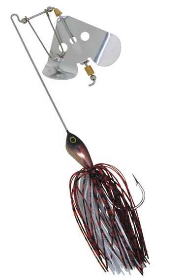 Damiki Silver Bell 3/8oz Clacker Buzzbait Surface Lure